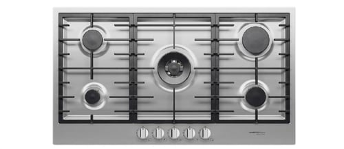 سطح 90سم 5عيون غاز صمام امان فلات شبك ثقيل إيطالي