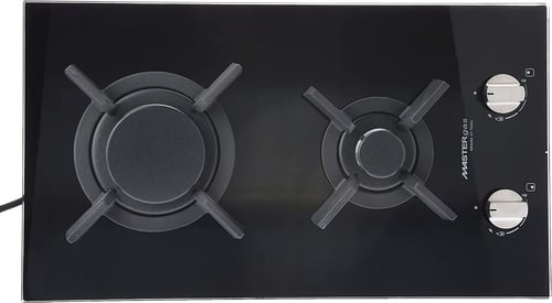 سطح 30سم زجاج 2عيون غاز شبك ثقيل اشعال ذاتي ايطالي