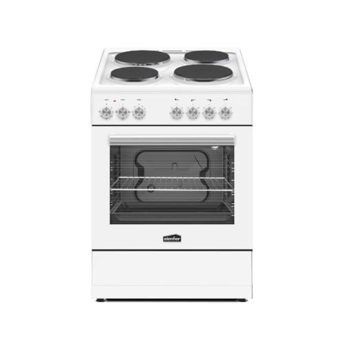 simfer فرن سيمفر كهرباء 60*60 4 عيون حجر اللون ابي...