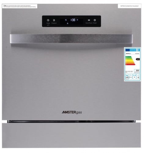 غسالة صحون 60سم بلت ان استيل 7 برامج للغسيل والتنظ...