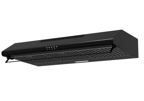 ELBA شفاط استاندر ايطالي ٩٠ سم البا اسود