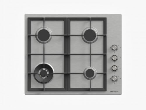 سطح 60 سم 4 عيون غاز شبك ثقيل اشعال ذاتي أمان كامل...