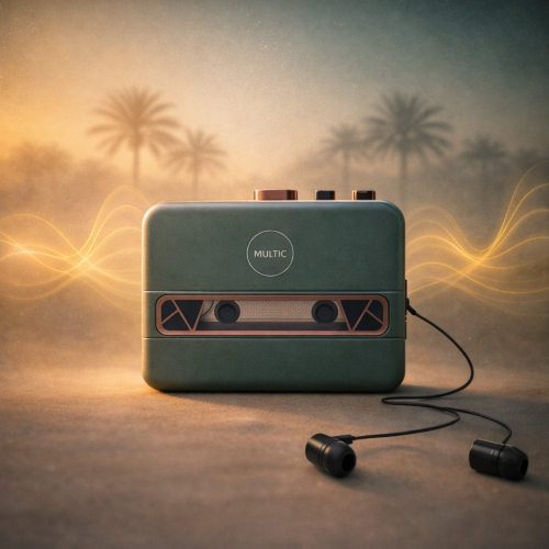مسجل كلاسيكي بسماعة (Walkman)