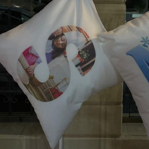 كيس مخده بطباعه مخصصه