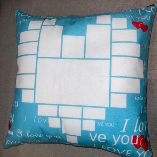 كيس مخدة القلوب بطباعة مخصصة