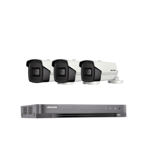 باقة 3 كاميرات 5 ميقابكسل هيكفيجين HD