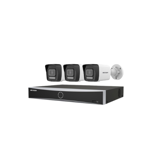 باقة 3 كاميرات مراقبة شبكية IP بدقة وضوح 6 ميقابكس...