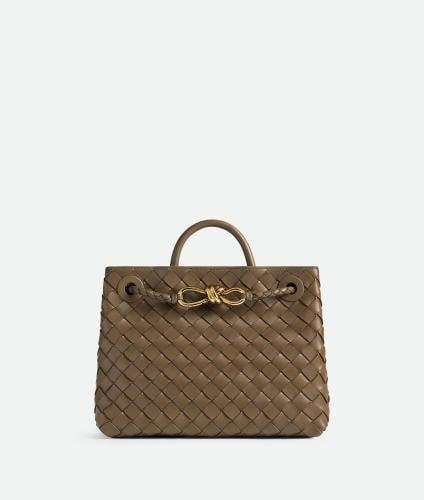 Bottega Veneta Small Andiamo Taupe — بوتيغا أنديامو