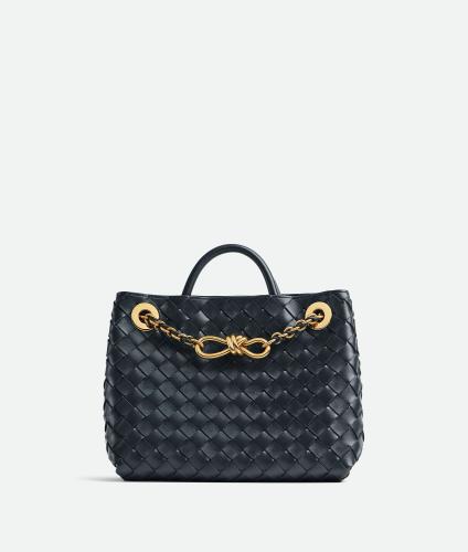 Bottega Veneta Small Andiamo Chain Black — بوتيغا أنديامو