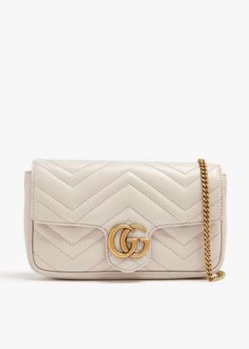 Gucci GG Marmont Mini White — جوتشي مارمونت