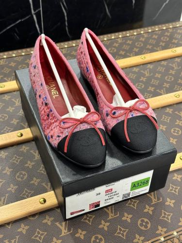 Chanel Ballerina Pink Tweed — باليرينا شانيل وردي...