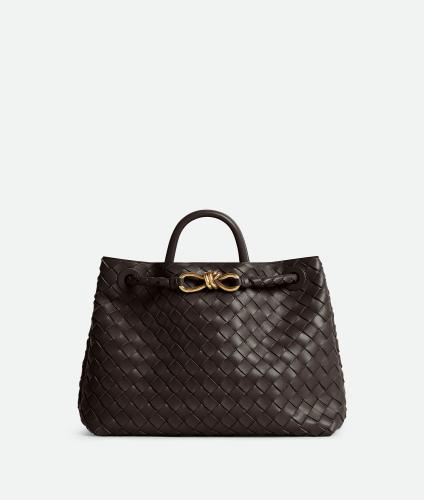 Bottega Veneta Medium Andiamo Brown — بوتيغا أنديا...
