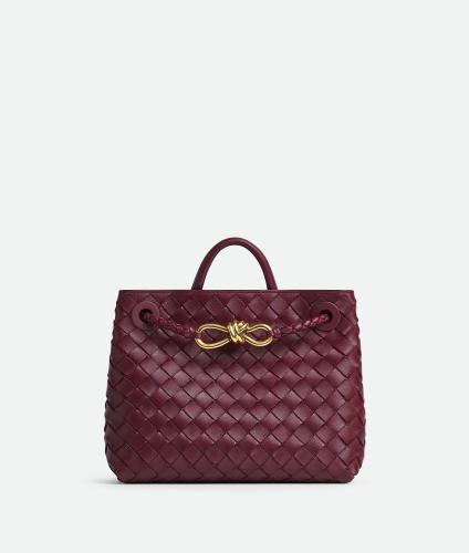 Bottega Veneta Small Andiamo Burgundy — بوتيغا أنديامو