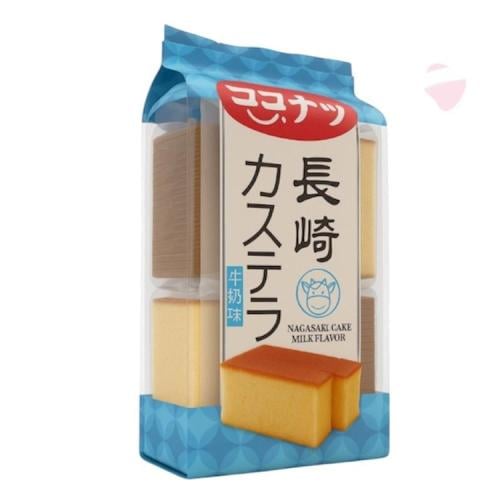 كيك ياباني ناجازاكي بنكهة الحليب