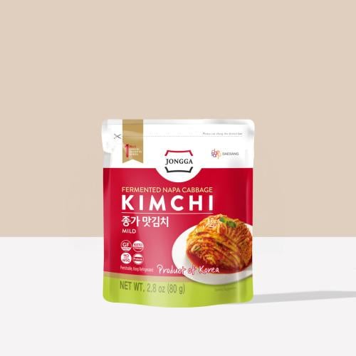 ملفوف بصلصة الكمتشي الحارة 80جرام _ كوريا