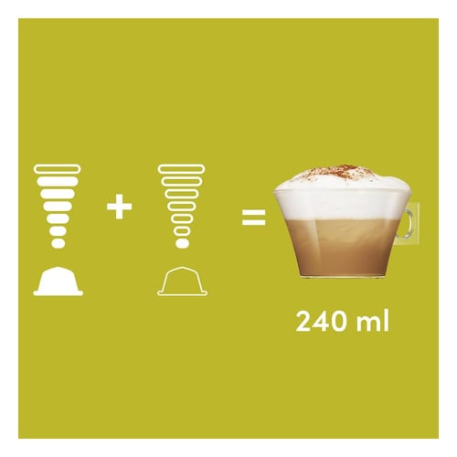 كبسولات كابتشينو دولتشي غوستو نسكافيه