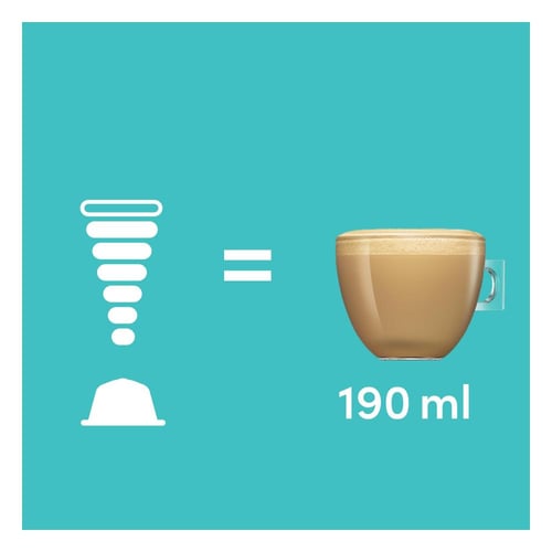 قهوة كبسولات فلات وايت دولتشي غوستو نسكافيه