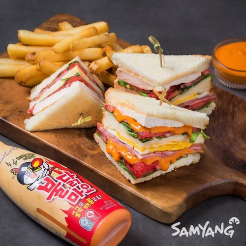 صوص بولداك مايونيز هوت _ كوريا شركة ساميانج