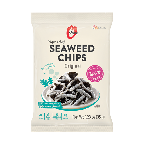 رقائق الأعشاب البحرية سوبر مقرمشه أورجنال _كوريا