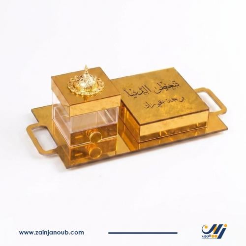 Acrylic incense holder