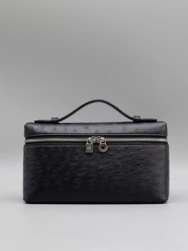 Extra Pocket L19 Ostrich Leather