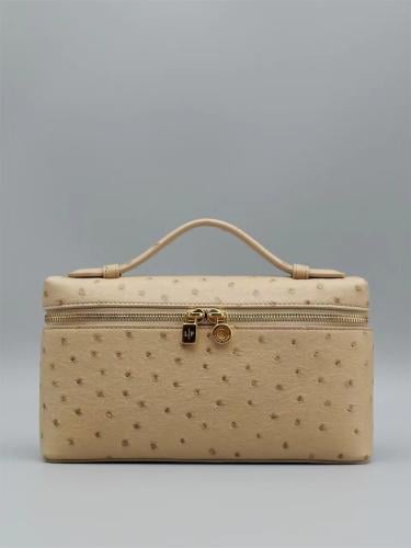 Extra Pocket L19 Ostrich Leather