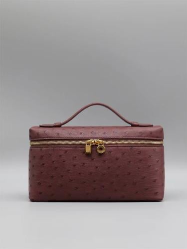 Extra Pocket L19 Ostrich Leather