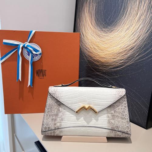 Gabrielle Clutch 26 crocodile