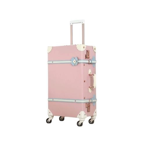 شنطة كاري اول جلد وردي مقاس 20 --- 20 Carryall bag