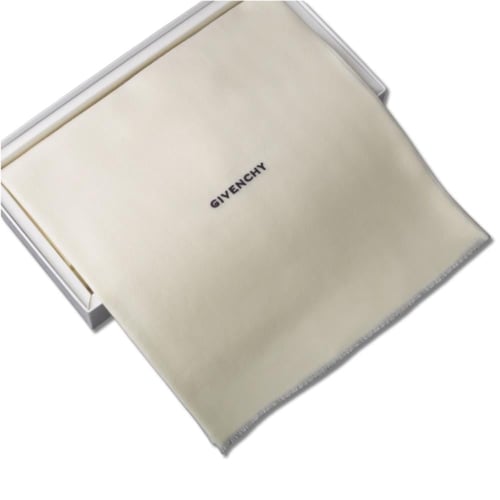 شال كشميري ماركة جيفنشي لون بيج سادة