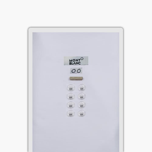 قماش ماركة مونت بلانك ابيض