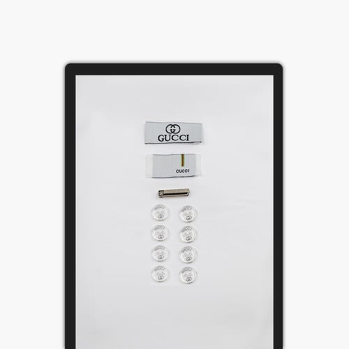 قماش ماركة قوتشي لون كريمي