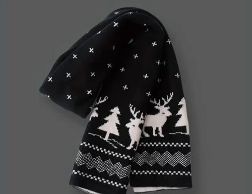 The elegant winter shawl