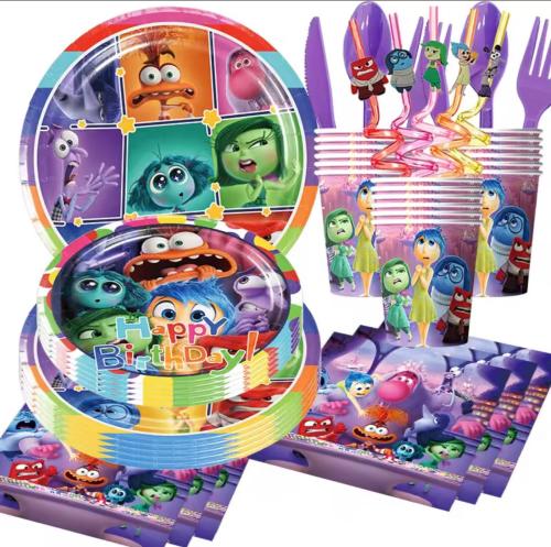 A set of Disney characters tableware (Inside Out)...