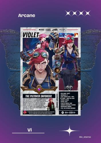 poster violet
