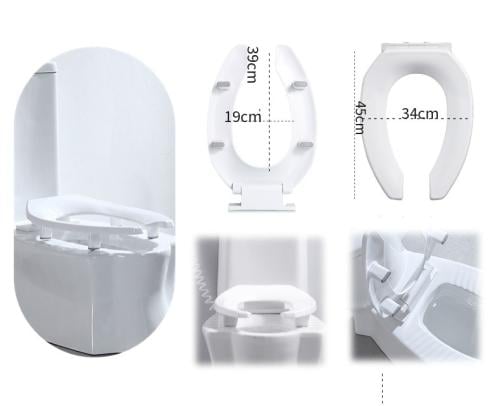 غطاء كرسي افرانجي ابيض 8034