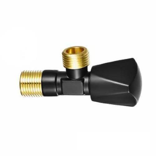 محبس زاوية أسود عالي الجودة 1/2" BERLI