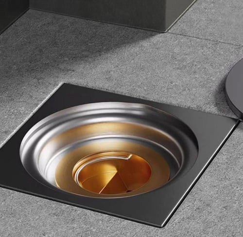 رداد صفاية نحاس مقاوم للروائح مع تصميم عصري