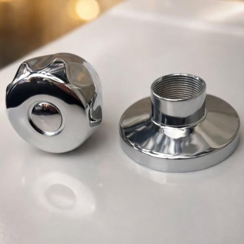 مسكة محبس دفن مع شمسية موديل GS كروم