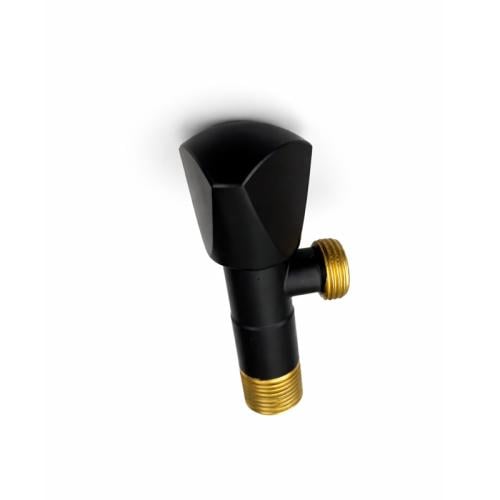 محبس زاوية أسود عالي الجودة 1/2" BERLI