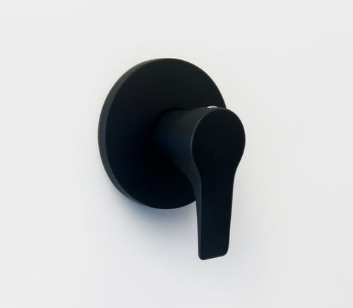 خلاط دش إيطالي أسود 1000 دائري متميز بتصميم أنيق