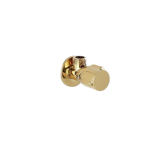 محبس زاوية نحاس ذهبي عالي الجودة 1/2 "