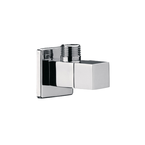 محبس زاوية نحاسي مطلي بالكروم بتصميم مربع أنيق pen...