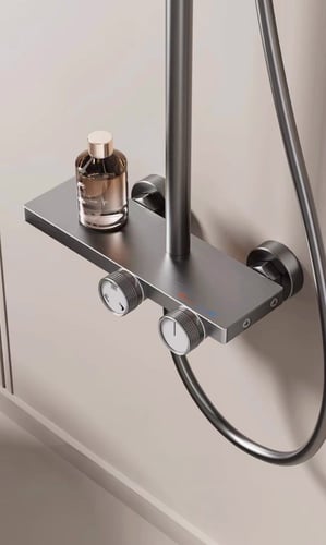 دش دائري مع سماعة بتصميم عصري 312 SH-02