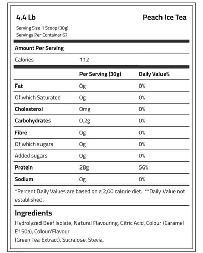 بيف بيسكس بروتين