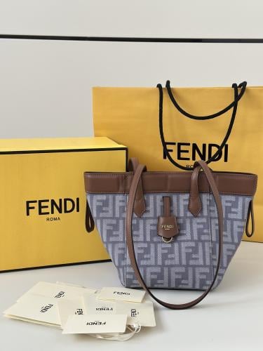 Fendi Origami Denim Jacquard mini