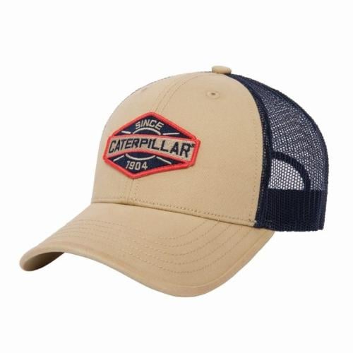 قبعة رجالية من Cat Heritage Trucker Sand Shell