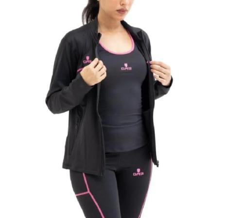 جاكيت مع تيشرت كت DR3 نسائي