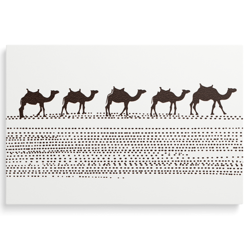 لوحـة [ عبور الصحراء ]