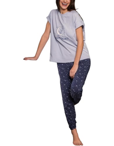 بجامة انيقة وعصرية تيشيرت كم قصير وبنطال نجوم اللي...